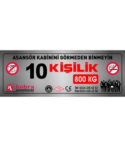 asansör kişilik etiketi, asansör kişilik etiketi