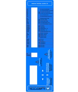 elektrik paneli etiketi, elektrik paneli etiketi